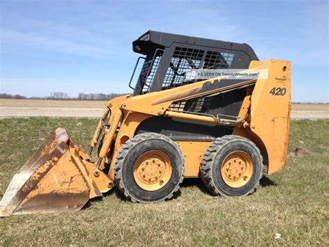 case 420 skid steer operator specifications|case 420 skid steer problems.